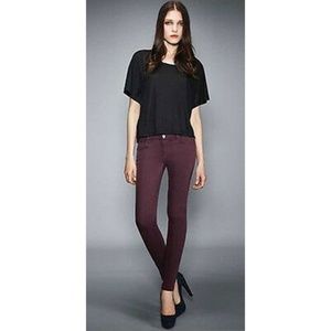 nwt J Brand Mid Rise Super Skinny Jeans sz 29 dark